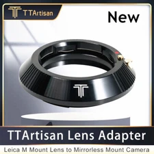 TTArtisan M-E M-RF M-FX M-GFX M-Z M-L Lens Adapter for Leica M Lens to GFX mount
