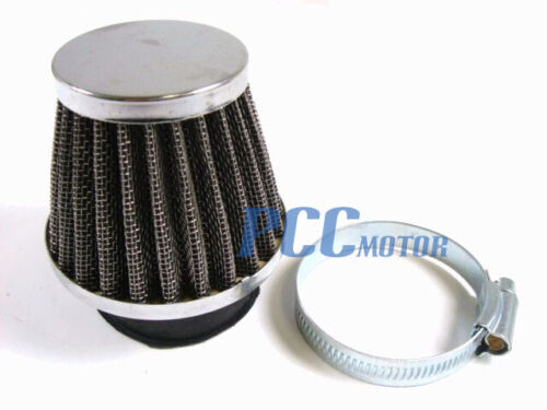 50MM CHROME AIR FILTER for ATV Quad Motorcycle Moped AF28 - Picture 5 of 6
