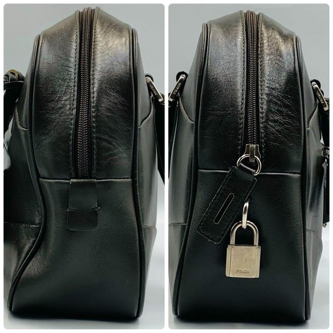 Authentic Prada y2k archive handbag tote bowring leather Authentic Prada y2k archive handbag tote bowring leather