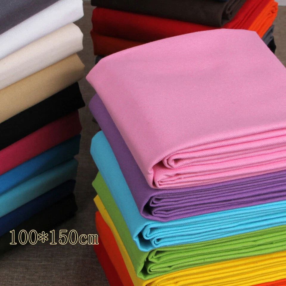 Cotton Fabric Curtain Lining Furniture Cover Tablecloth Crease Resistant - Image 4 of 4