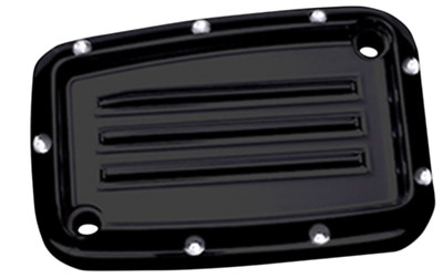 Covingtons - C1176-B - Front Brake Master Cylinder Cover, Dimpled - Black