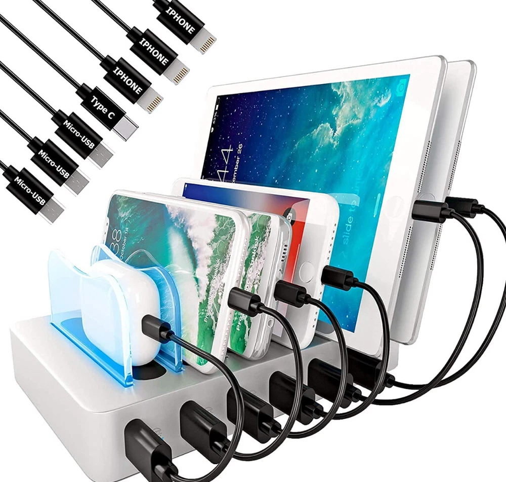 Power bank charging station