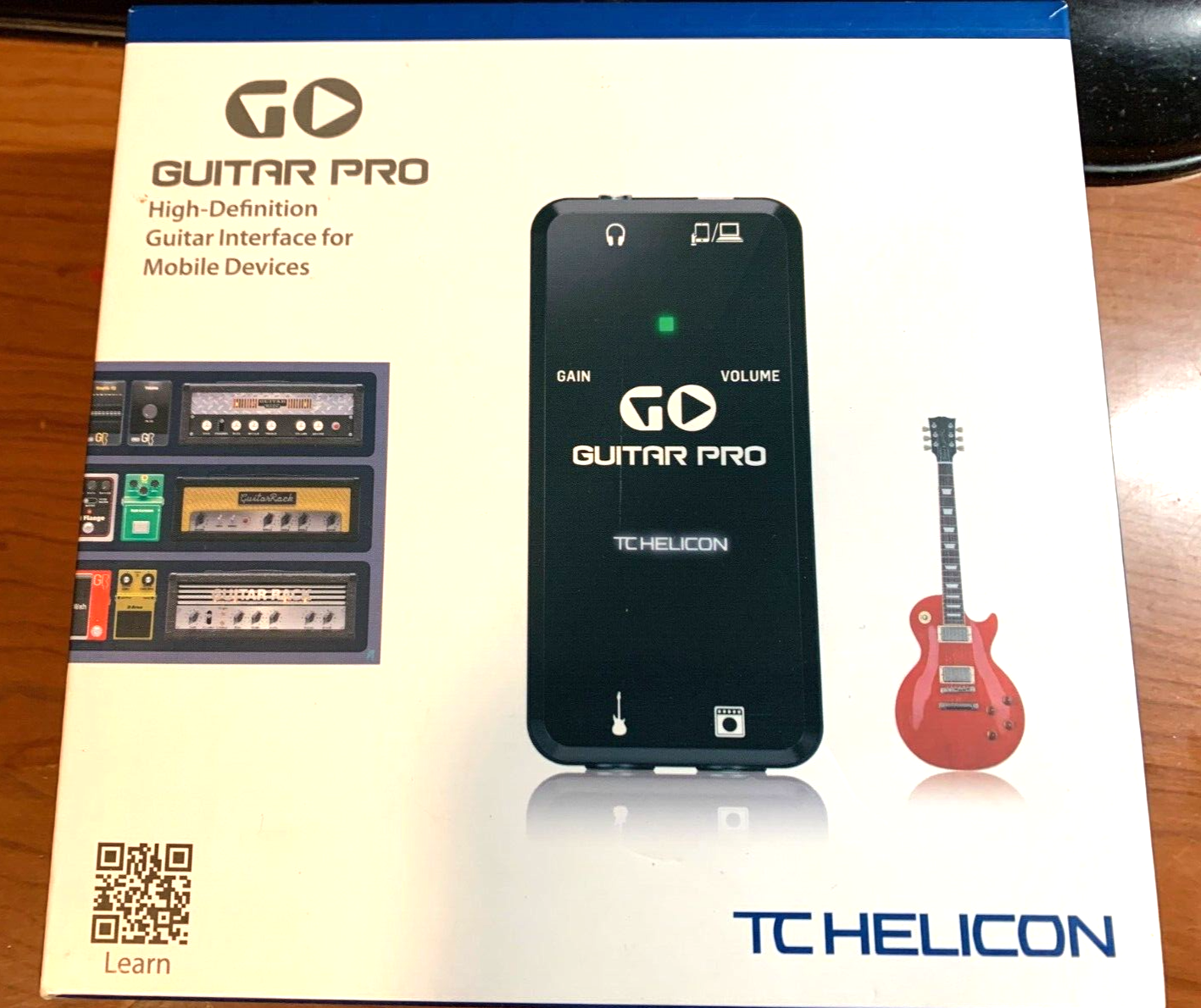 TC Helicon GO GUITAR PRO Portable Guitar Interface For Mobile Devices