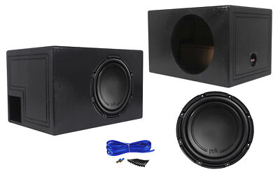 Polk Audio DB1242DVC 12  1110 Watt SVC Car Subwoofer+Vented Sub Box Enclosure