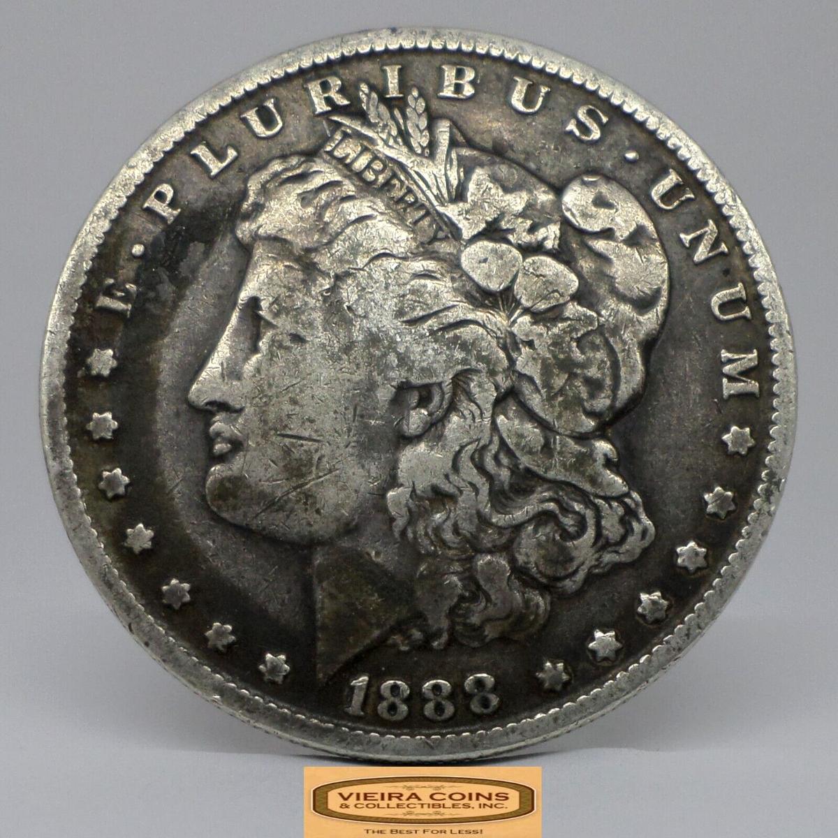 1888-O Hot Lips Variety Morgan Silver Dollar - #C39012NQ | eBay