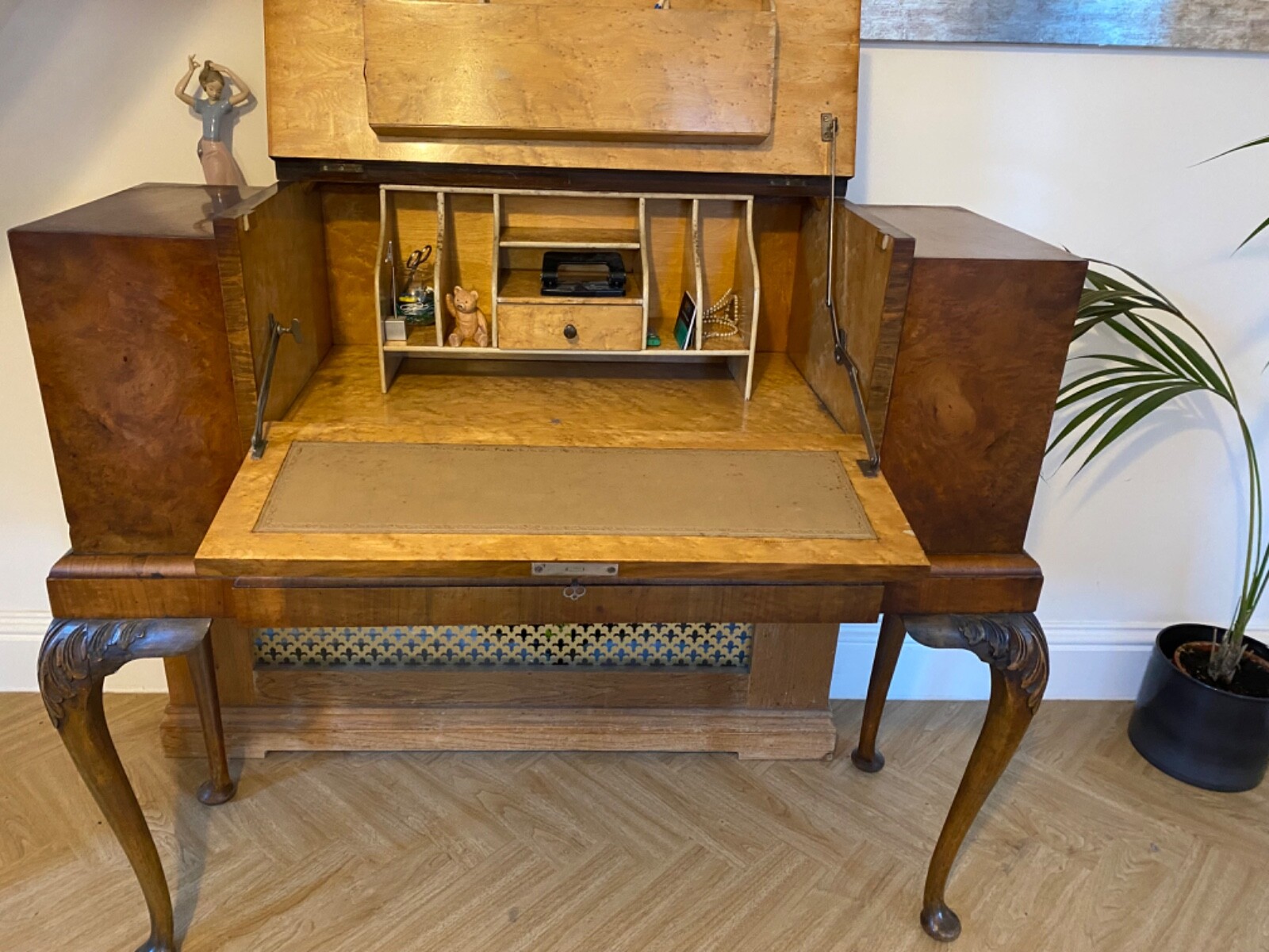 ART NOVEAU VINTAGE WRITING BUREAU eBay