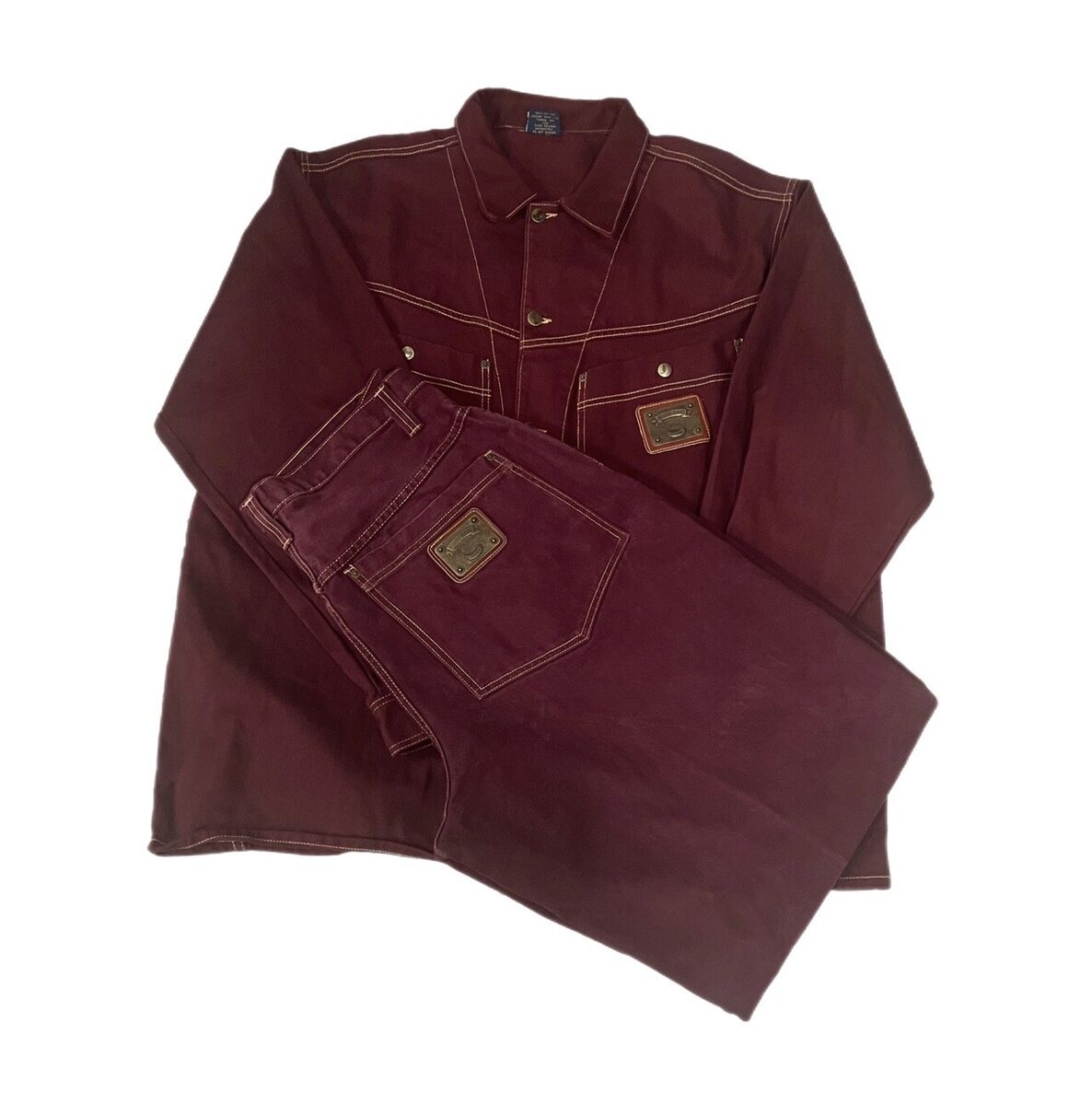 Karl Kani Vintage 90s Rare Grail Plate Suit Burgundy | eBay Karl Kani Vintage 90s Rare Grail Plate Suit Burgundy | eBay