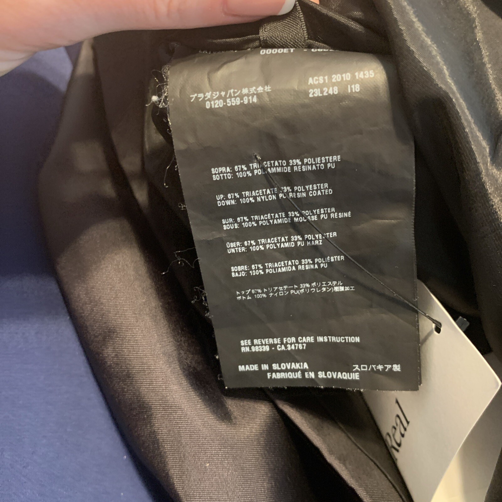 Prada Authentic Solid Black Tank Crew Neck Mini D… - image 8