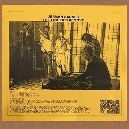 Jerman Barnes Finger'D Remove (Vinyl LP)