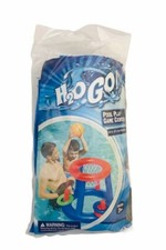 H2OGO Pool Play Game Center Inflatable Water Floating Basketball Ring Toss Set