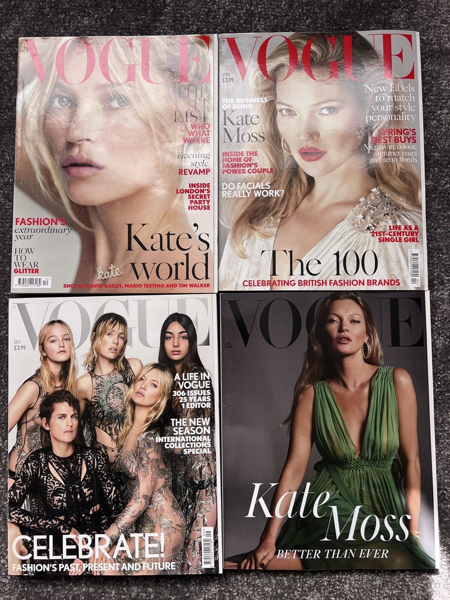 イギリスVOGUE 1999,8年Kate Moss 表紙 Vogue November 1998 Kate Moss: Amazon.co.uk: Books