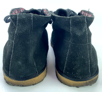 PHAT FARM Black Leather Upper Suede Mens Lace Up Booties Shoes Size US 13 EU 47 PHAT FARM Black Leather Upper Suede Mens Lace Up Booties  main image 2