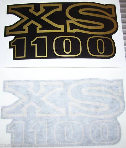 YAMAHA XS1100 NEW SIDE PANEL DECALS X 2
