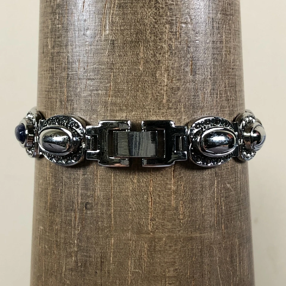 Reloj Fred Belay Mujer Vestido Lapislázuli Plata Pulsera Cuarzo 25mm 7 1/4" Foto 4 de 4