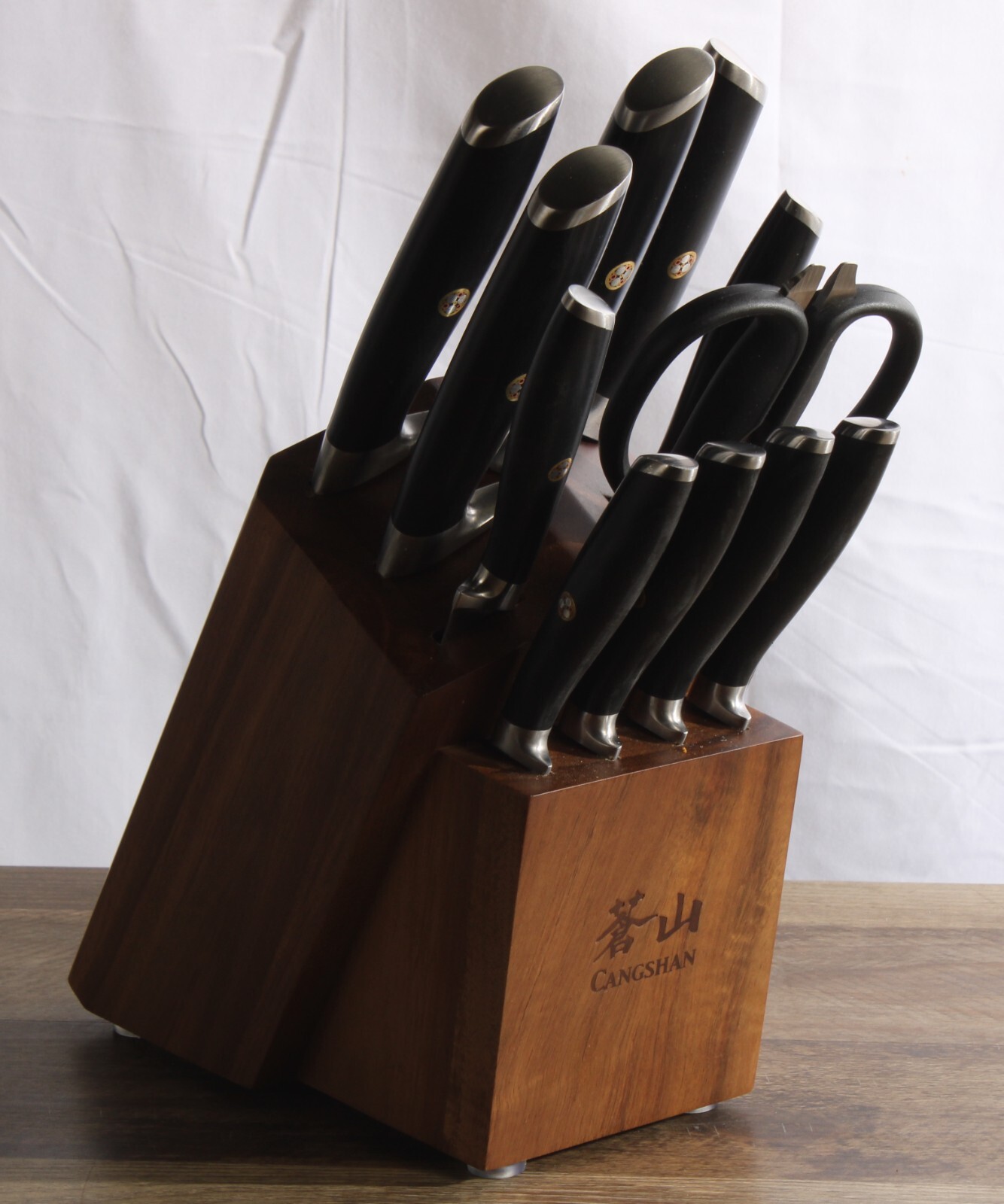 Cangshan 12Piece Knife Set L Series 4 Steak Knives HighAlloy German