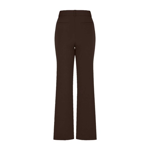 Women Office Pants Business Casual Work Pants with Pocket Pull On Regular Slacks - Picture 21 of 51