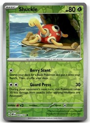 Shuckle 005/197 Obsidian Flames Reverse Holo Common