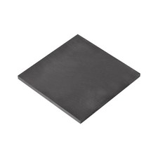 Graphite Plate 50mmx50mmx2mm Graphite Blank Block Black 1pcs