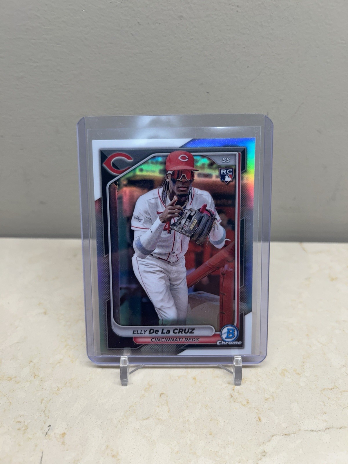 2024 Bowman Chrome - Image Variation Elly De La Cruz #42 (RC)