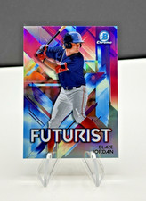 2021 Bowman Chrome Blaze Jordan Rookie Futurist Silver Refractor Boston Red Sox