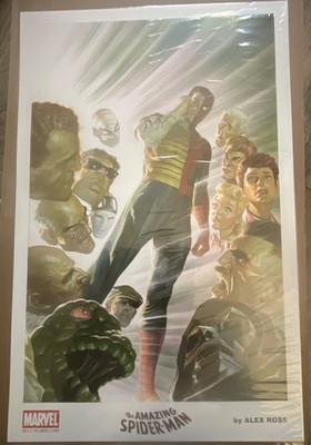 Marvel Amazing Spider-Man 11  x 17   Poster by Alex Ross, Green Goblin, Unframed