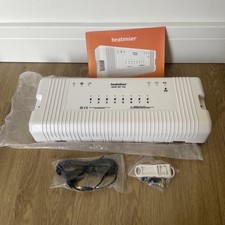 Heatmiser UH8-RF v2 Centre de câblage 8 zones RF utilisation sans fil avec Slimline-RF neoAir