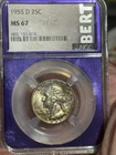 1955-D Washington Quarter 25c MS 67 NGC