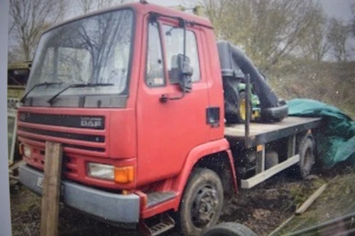 Leyland. DAF 7.5t Flatbed Lorry 1992 - Picture 1 of 12