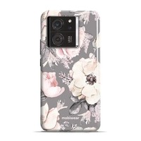 HandyhüLle FüR Xiaomi 13T Mobiwear Case Cover Schutz HüLle Etui Rosa-Blumig