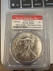 2020 (S) PCGS MS69 $1 Silver Eagle - Emergency Issue - First Strike