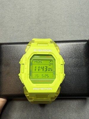 CASIO G-SHOCK GBD-B500 Lime Green Bluetooth