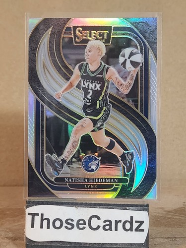 2025 Panini Select WNBA Premier Level Silver Prizm #149 Natisha Hiedeman