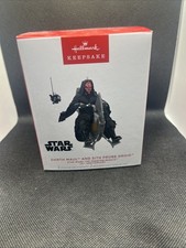 2024 Hallmark Star Wars Phantom Menace DARTH MAUL & SITH PROBE DROID Ornament