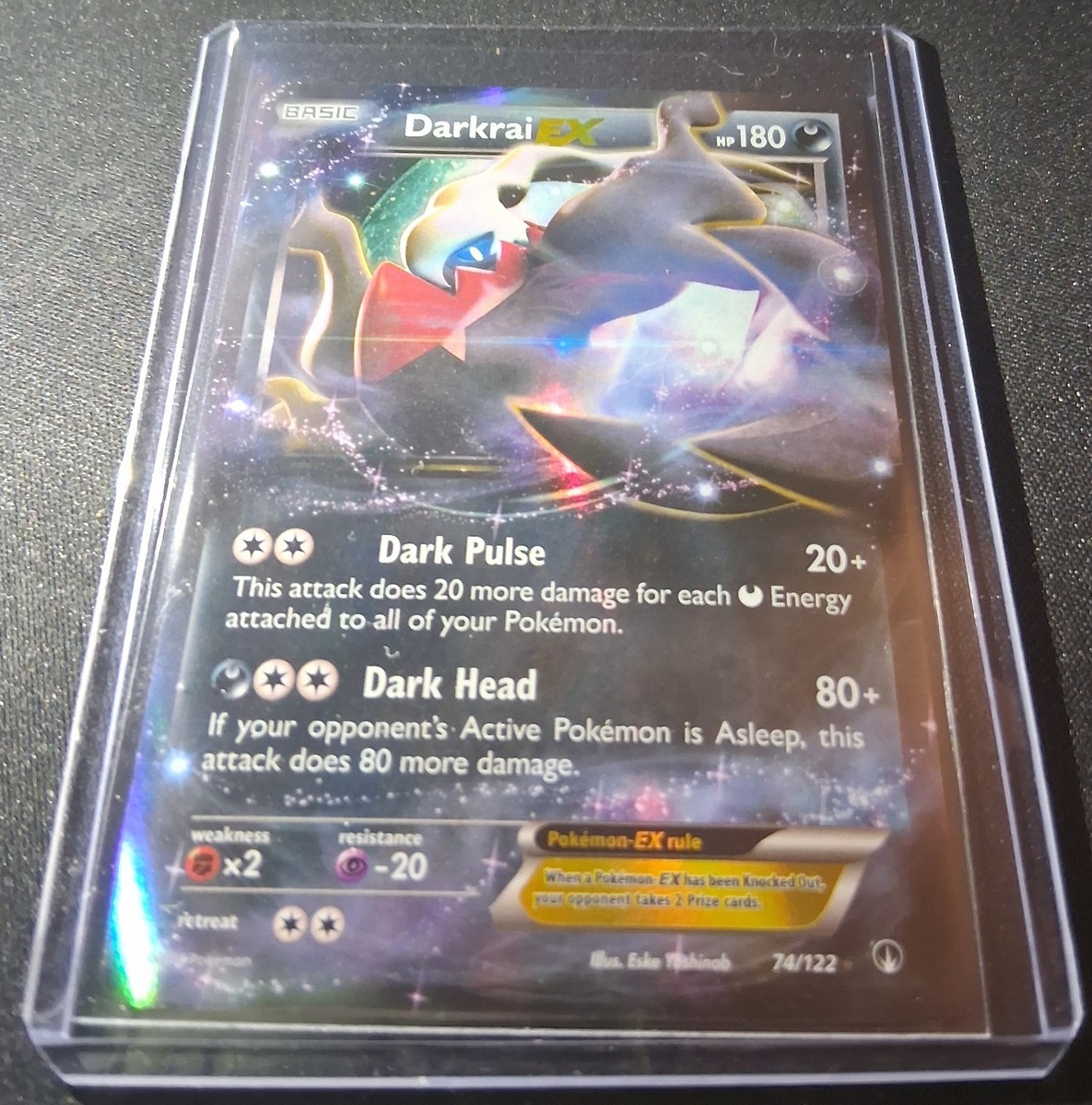 darkrai ex pokemon card value Darkrai EX 74/122 XY BREAKpoint