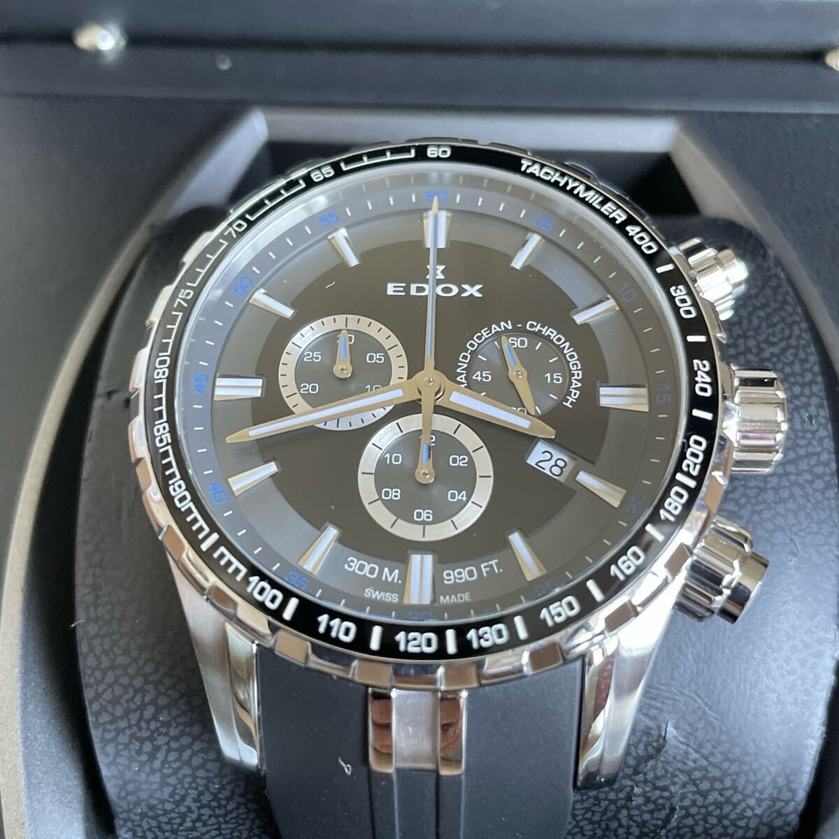 Edox EDOX Grand Ocean Chronograph 10226-3CA-NBUN used | eBay