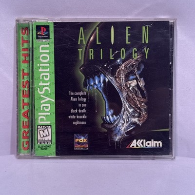 Alien Trilogy Sony PlayStation 1 Greatest Hits CIB - Tested and Works Fast Ship
