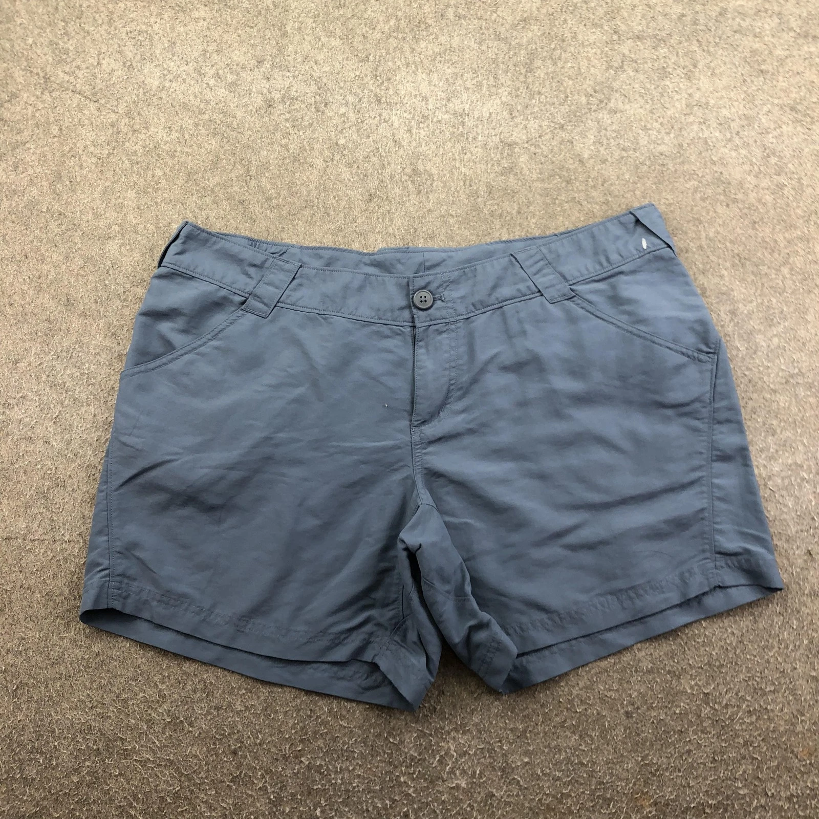 Columbia PFG Shorts Mens XL Blue Utility Fishing Hiking Quick Dry 6 Inseam
