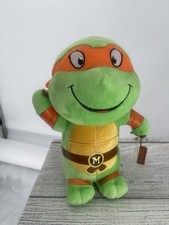 Ty Beanie Baby Michelangelo Teenage Mutant Ninja Turtle ~ 2017 ~6" Tall