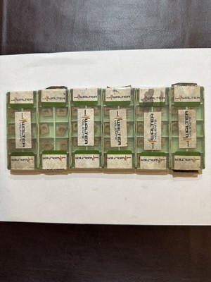 56 Mint condition Walter Valenite carbide inserts CNGX1104   D57 WAP35