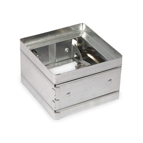 DAYTON 2TGC8 Square Fire Damper,5-3/4 In. W,165 Deg F 2TGC8