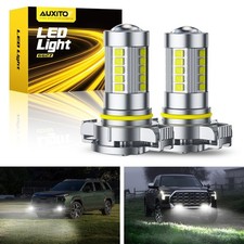 Auxito Canbus 2504 5202 5201 Led Fog Light Bulbs 6500k White Extremely Bright Us