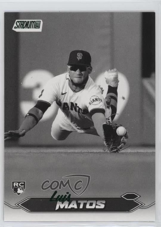 2024 Topps Stadium Club Black & White Luis Matos #209 2g8