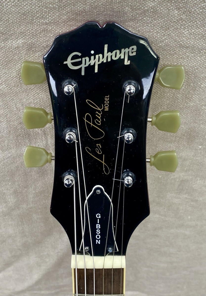 Epiphone Les Paul Limited Edition Quilted Maple Top Cherry Red
