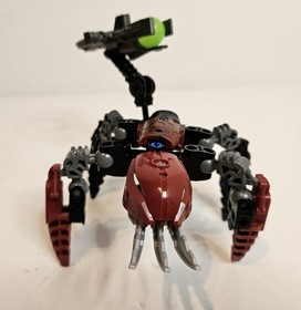 LEGO Bionicle Matoran of Mahri Nui 8931 - &ldquo; THULOX &ldquo; Complete Build w/ 1 Zamor