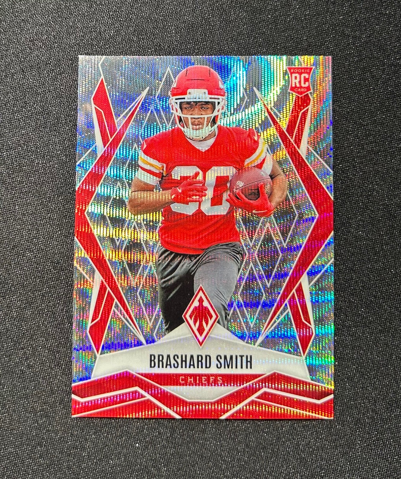 2025 Panini Phoenix #242 Brashard Smith Wave Prizm RC /199
