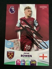 Signed Jarrod Bowen West Ham Football Xl Adrenalyn Card