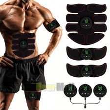 Wireless EMS Muscle Stimulator Toner ABS Abdominal Trainer Body Fitness Massager