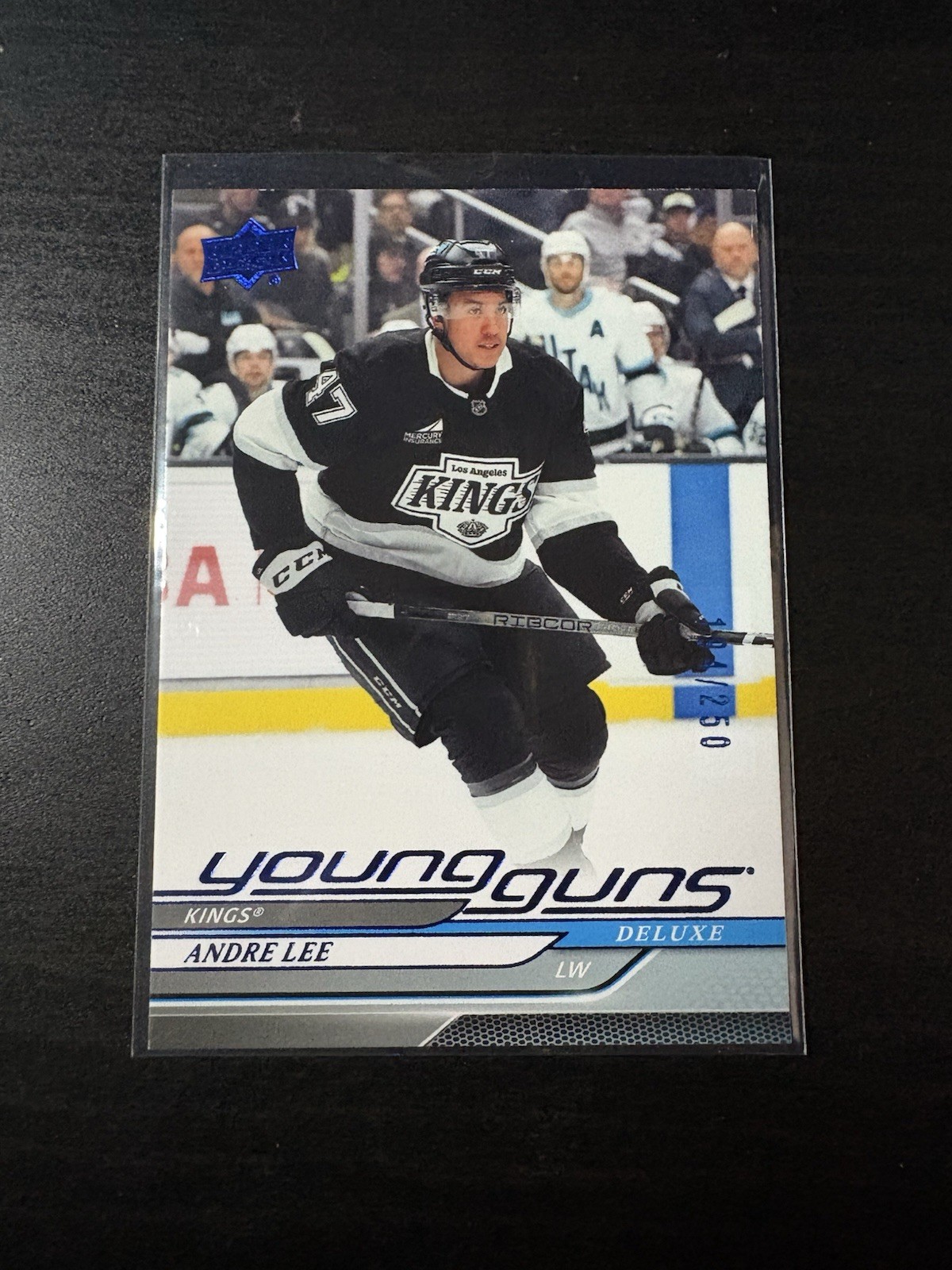 2024-25 Upper Deck Series 2 Andre Lee Young Guns Deluxe /250 #482