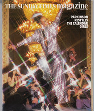 The Sunday Times Magazine - IMAN Norman Parkinson DEBBIE MOORE Skiff Skats