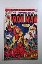 Iron Man #73 (Marvel Comics March 1975) VG Condition moisture stains